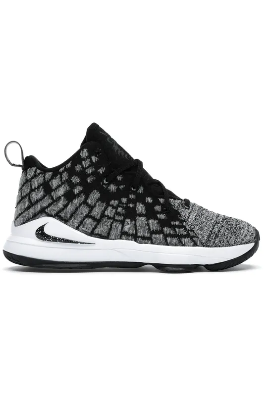 Nike LeBron 17 Black White (PS) (BQ5595-002)