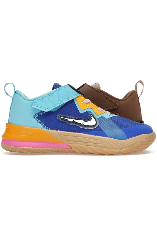 Nike LeBron 18 Low Wile E. vs Roadrunner Space Jam (PS) (DJ3761-401)