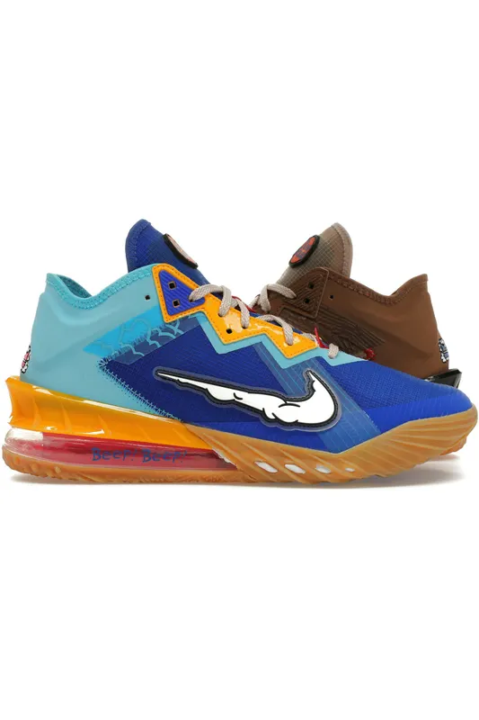 Nike LeBron 18 Low Xbox Controller Set Wile E. vs Roadrunner Space Jam (DO7172-900)