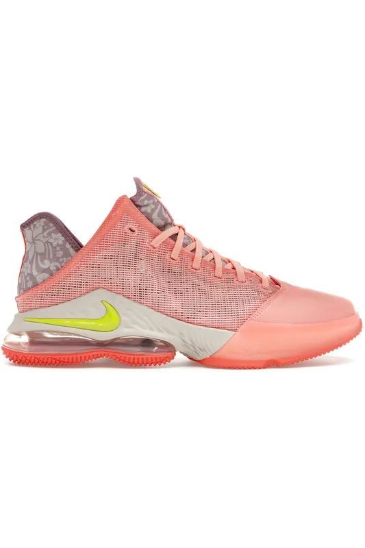 Nike LeBron 19 Low Hawaii (DQ8344-600/DQ8343-600)