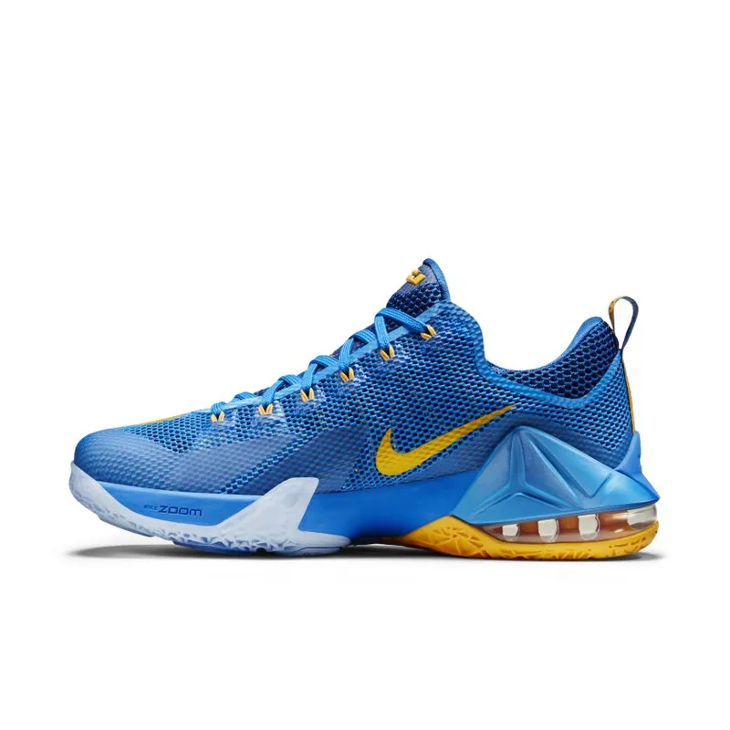 Nike LeBron Xii Low Photo Blue/Unvrsty Gold/Gym Blue (724557-484)