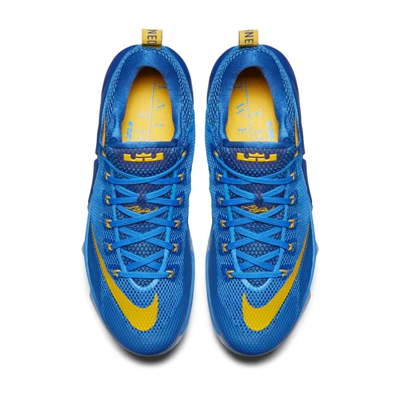 Nike LeBron Xii Low Photo Blue/Unvrsty Gold/Gym Blue (724557-484)