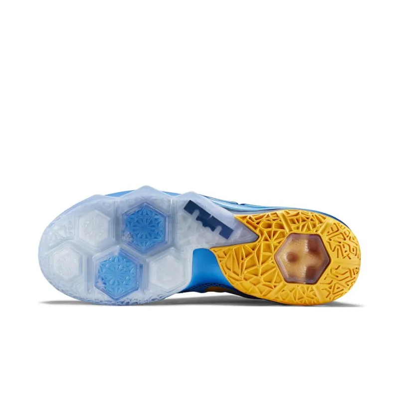Nike LeBron Xii Low Photo Blue/Unvrsty Gold/Gym Blue (724557-484)