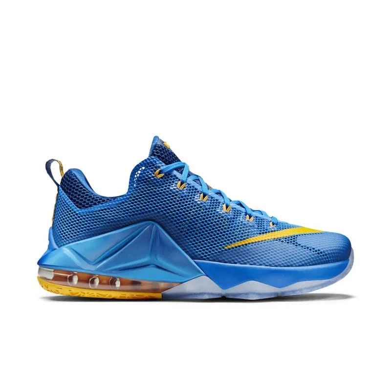 Nike LeBron Xii Low Photo Blue/Unvrsty Gold/Gym Blue (724557-484)
