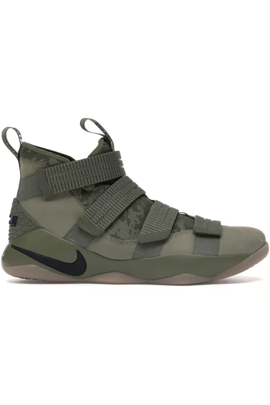 Nike LeBron Zoom Soldier 11 Olive Camo (897646-200)