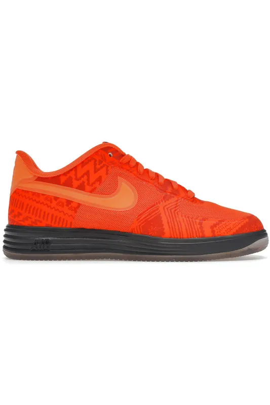 Nike Lunar Force 1 Fuse Bhm Sneaker Orange/Brown (585714-800)