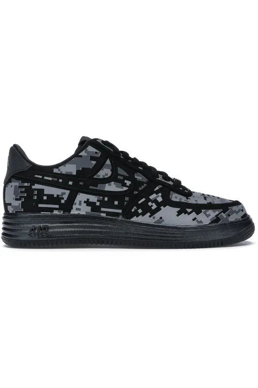 Nike Lunar Force 1 Low Digi Camo Black (577659-001)