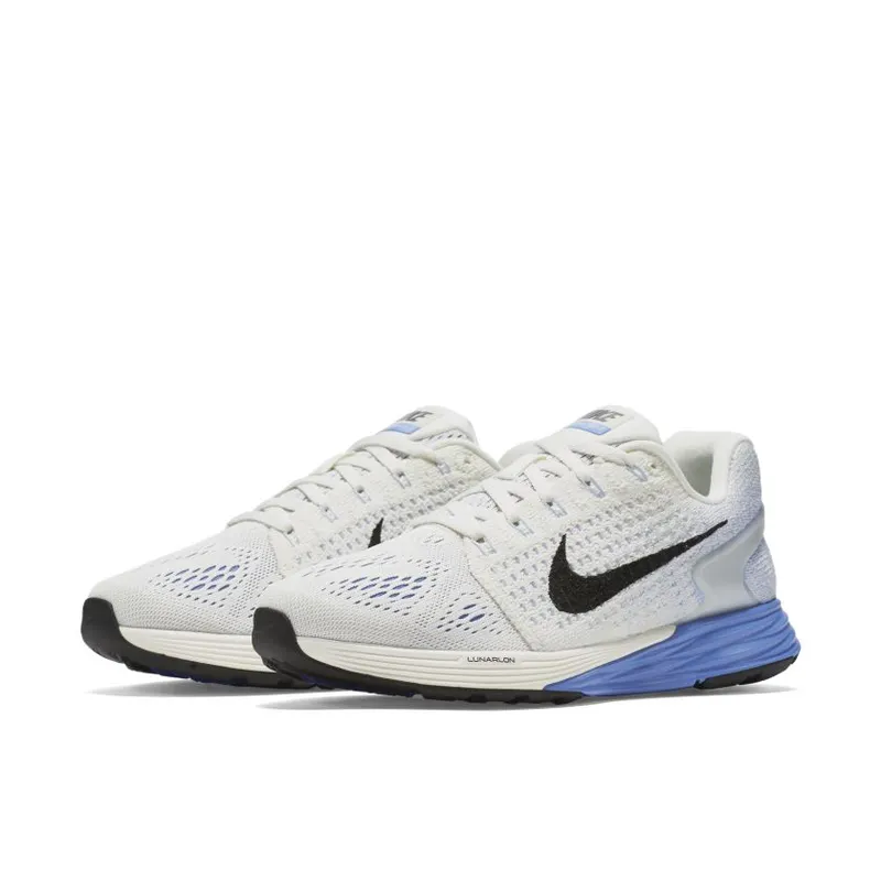 Nike Lunarglide 7 Sail Black-Chalk Blue-Pure Platinum (Women’s) (747356-104)