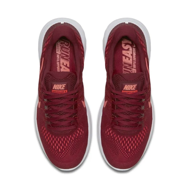 Nike Lunarglide 8 Noble Red Bright Crimson (Women’s) (843726-600)
