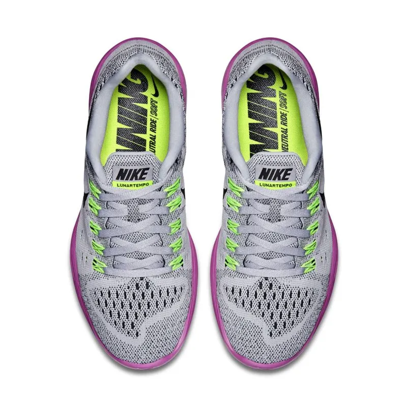 Nike Lunartempo Wolf Grey/Black-Fuchsia Flash (Women’s) (705462-003)