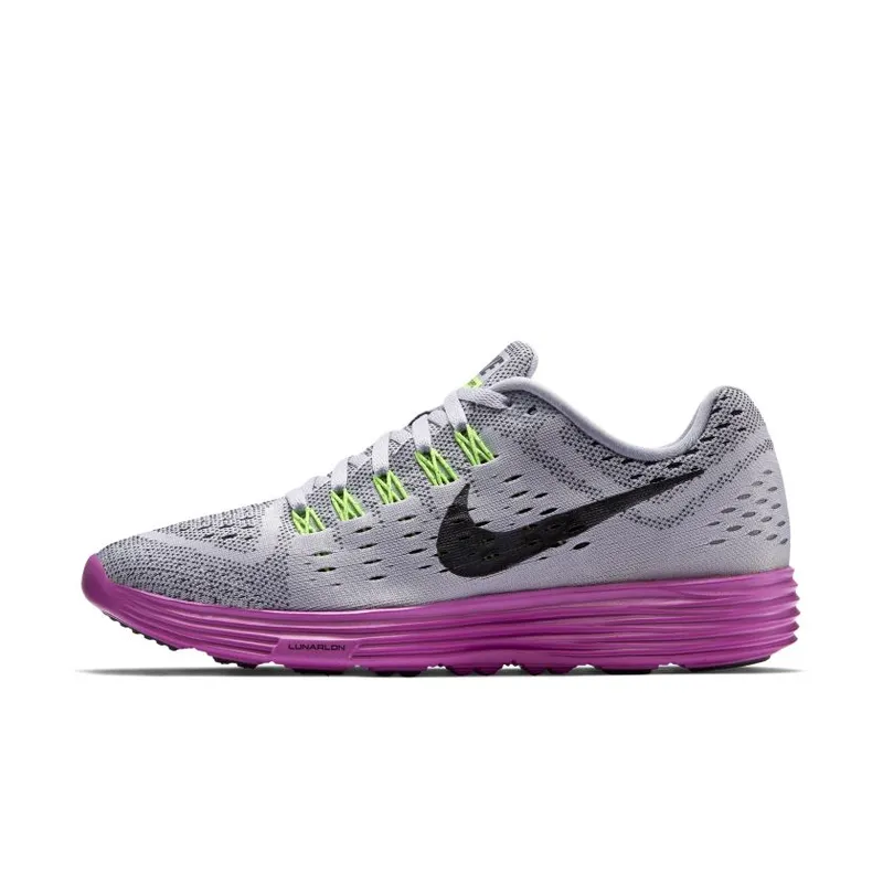 Nike Lunartempo Wolf Grey/Black-Fuchsia Flash (Women’s) (705462-003)
