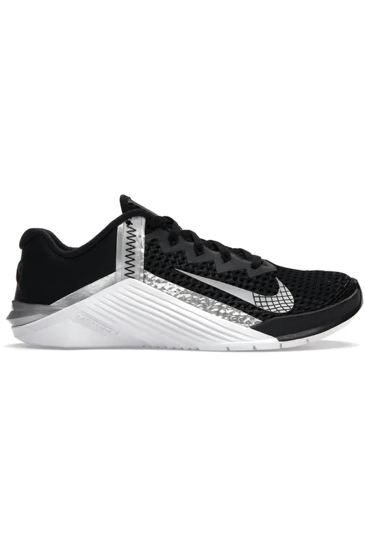Nike Metcon 6 Black Metallic Silver (Women’s) (AT3160-010)