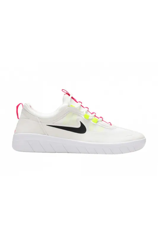 Nike Nyjah Free 2 SB White Volt (BV2078-102)