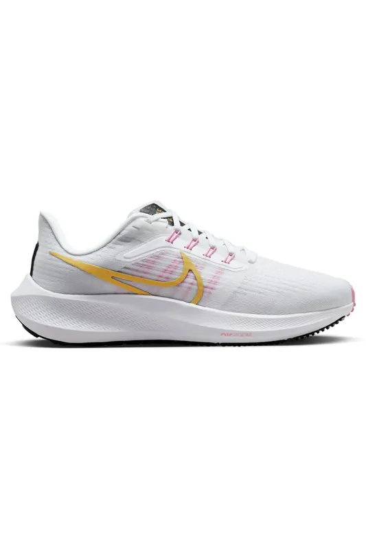 Nike Pegasus 39 White Wheat Gold Pink (Women’s) (DH4072-104)