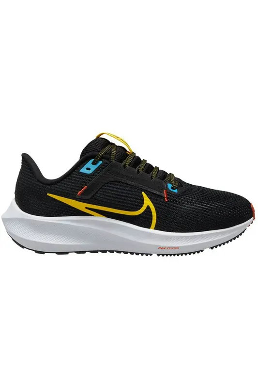 Nike Pegasus 40 Black Speed Yellow Blue (Women’s) (DV3854-002)