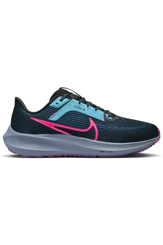 Nike Pegasus 40 SE Black Baltic Blue Hyper Pink (Women’s) (FJ2974-001)