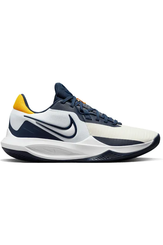 Nike Precision 6 White Midnight Navy Gold (DD9535-101)