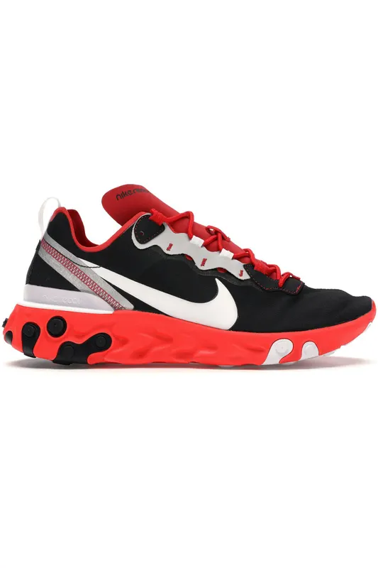 Nike React Element 55 Black White Red Orbit (CQ9705-001)