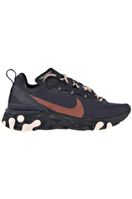 Nike React Element 55 Oil Grey Copper (Women’s) (CT1186-001)