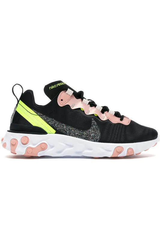 Nike React Element 55 Premium Black Coral Stardust (Women’s) (CD6964-002)