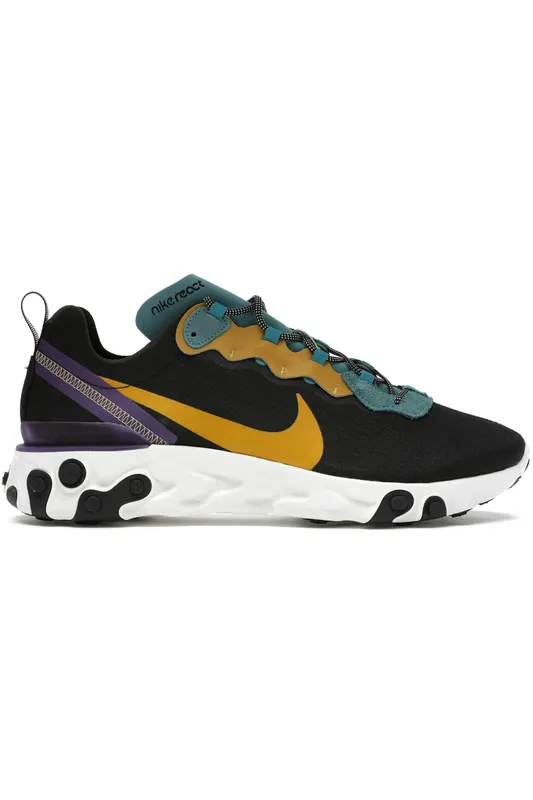 Nike React Element 55 PRM Black Mineral Cyan (CI9593-002)