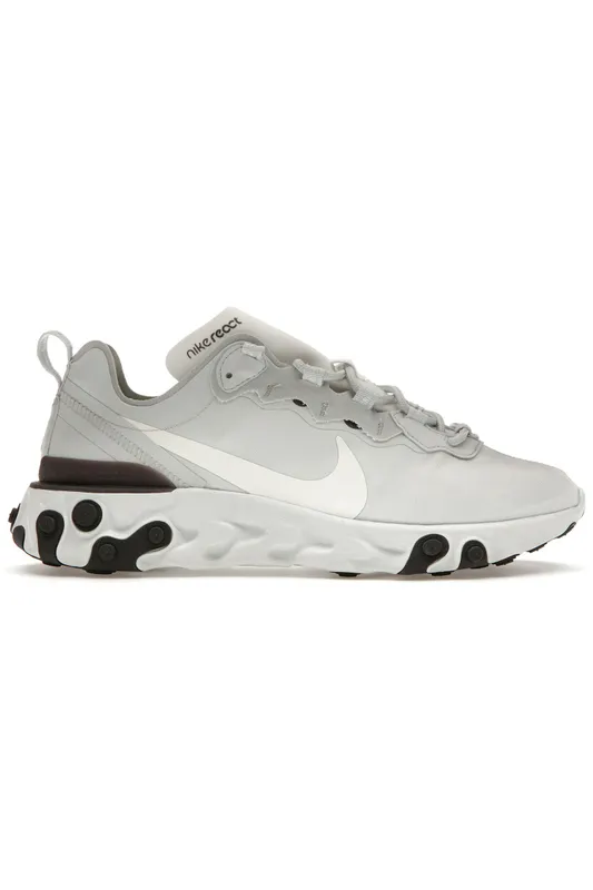 Nike React Element 55 Pure Platinum Thunder Grey (BQ6166-011)