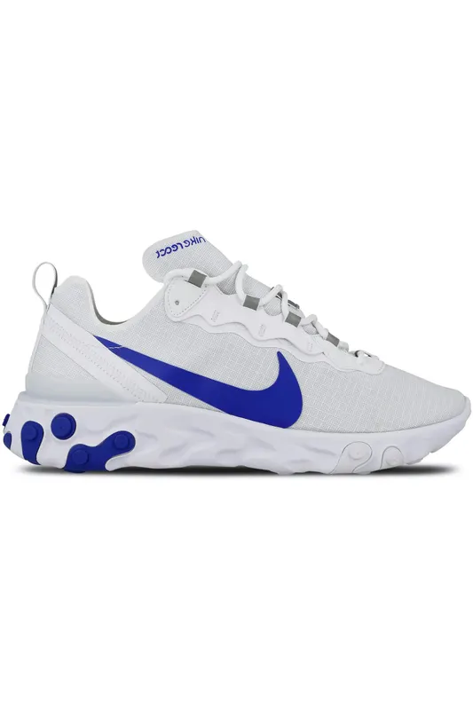 Nike React Element 55 White Game Royal (BQ6167-100)