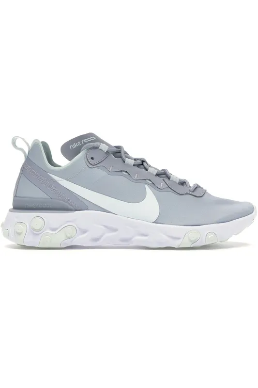 Nike React Element 55 Wolf Grey Ghost Aqua (Women’s) (BQ2728-005)