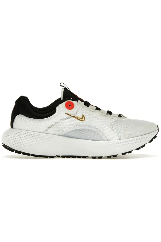 Nike React Escape Run Summit White Black Gold (Women’s) (CV3817-103)