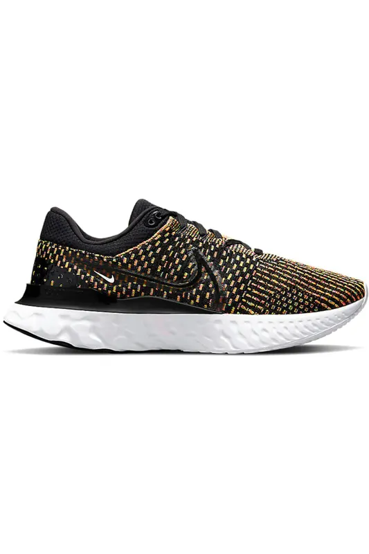 Nike React Infinity Run Flyknit 3 Black Blue Glow Pink Prime (DH5392-002)