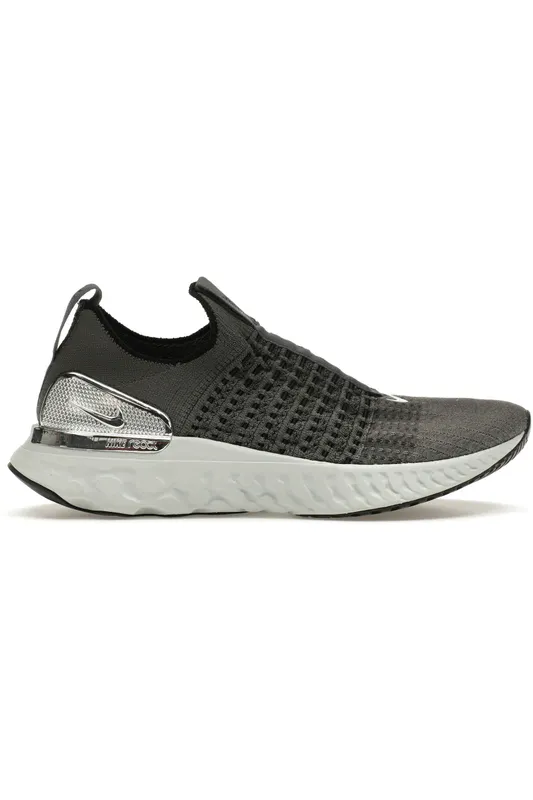 Nike React Phantom Run Flyknit 2 Iron Grey Silver (CJ0277-006)