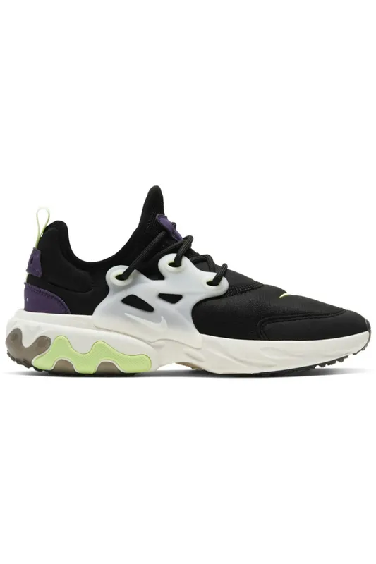 Nike React Presto Black Barely Volt (GS) (BQ4002-012)