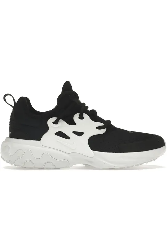 Nike React Presto Black White (GS) (BQ4002-001)