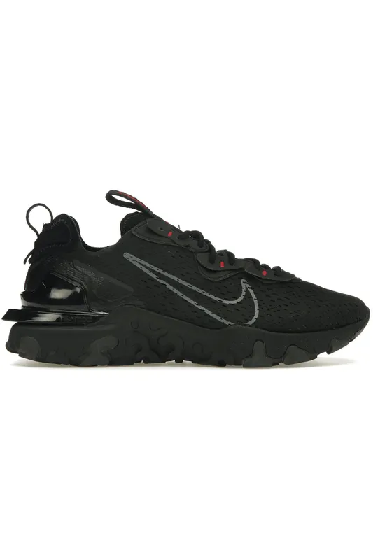 Nike React Vision Black Grey Swoosh (DH4094-001)