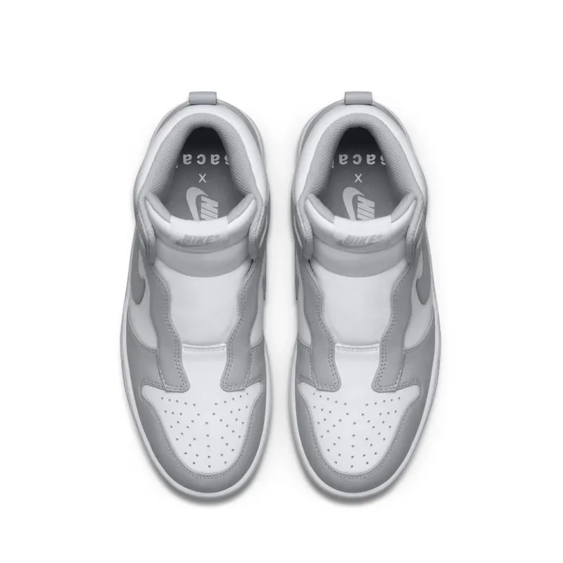 Nikelab Dunk Lux sacai White Grey (Women’s) (776446-001)
