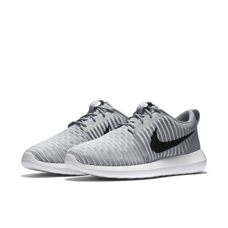 Nike Roshe Two Flyknit Wolf Grey/Black/White (844833-002)