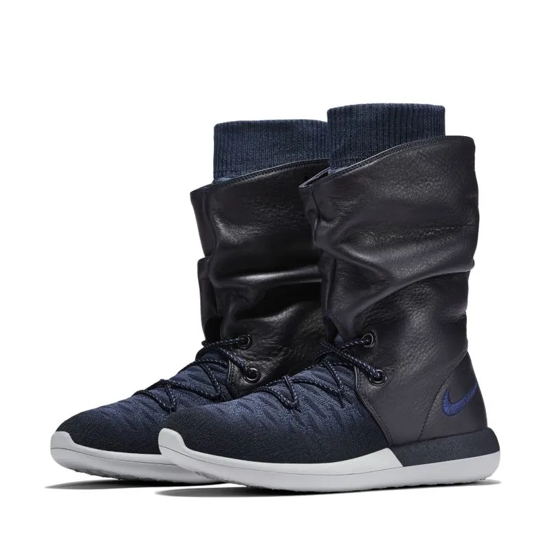Nike Roshe Two Hi Flyknit College Navy (WX) (861708-400)