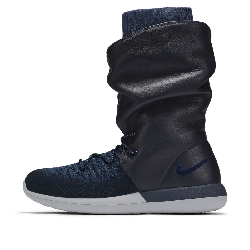 Nike Roshe Two Hi Flyknit College Navy (WX) (861708-400)