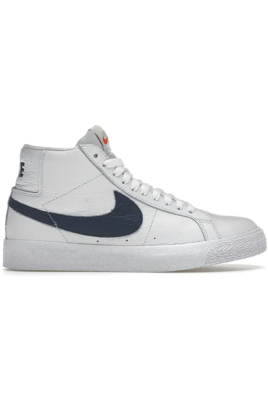 Nike SB Blazer Mid ISO White Navy (DC4472-100)