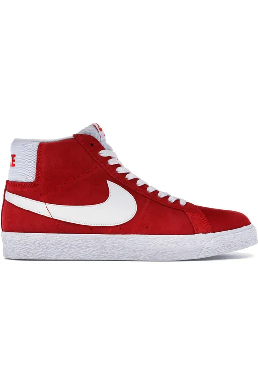 Nike SB Blazer Mid Red Suede (2017) (864349-611)