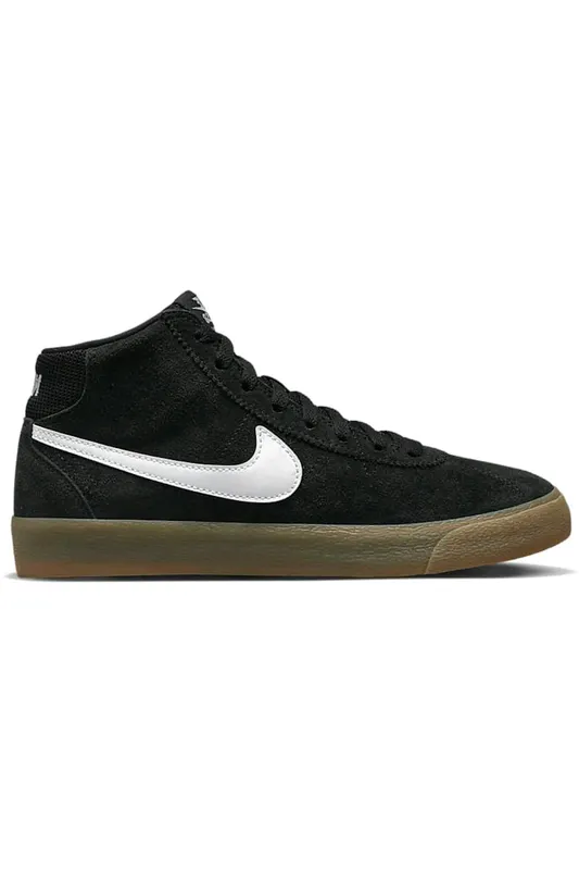 Nike SB Bruin High Black White Gum (Women’s) (DR0126-002)