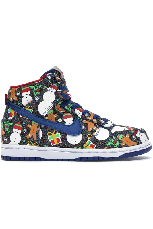 Nike SB Dunk High Concepts Ugly Christmas Sweater (2017) (PS) (AO1557-446)