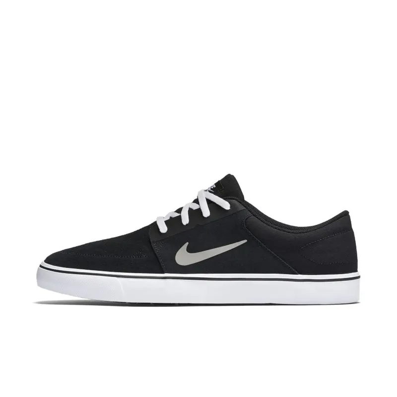 Nike SB Portmore Black Medium Grey White Gym Light Brown (725027-012)