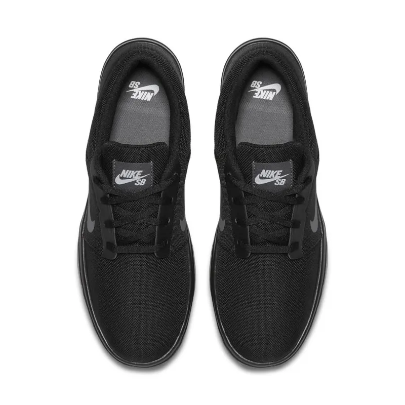 Nike SB Portmore Ultralight Canvas Black Dark Grey White (844445-001)
