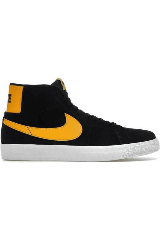 Nike SB Zoom Blazer Mid Black University Gold (864349-009)