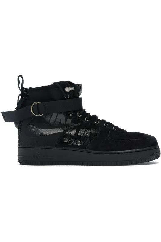 Nike SF Air Force 1 Mid Black Cool Grey (917753-008)