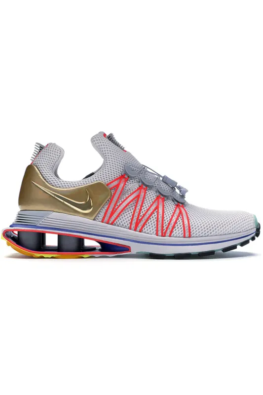 Nike Shox Gravity Vast Grey Metallic Gold (AQ8553-009)