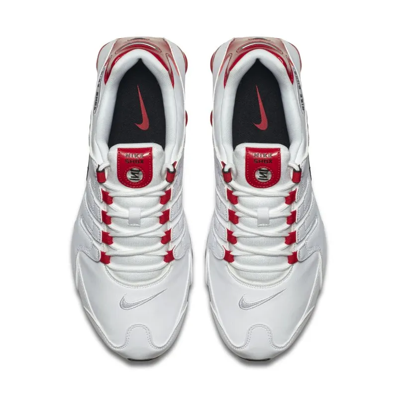 Nike Shox NZ White University Red (378341-110)