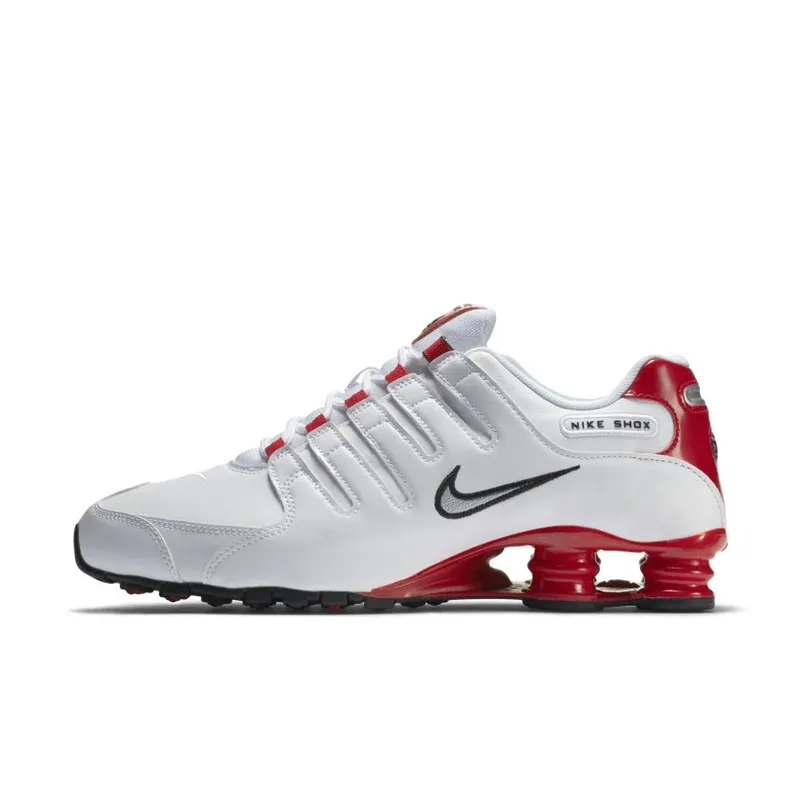 Nike Shox NZ White University Red (378341-110)