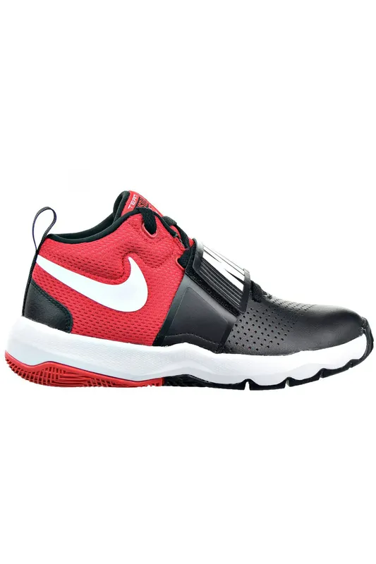 Nike Team Hustle Black University Red (GS) (881941-004)